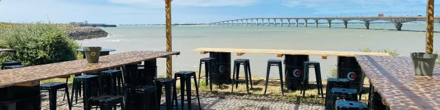 La Terrasse de Uini's, Le Belvédère La Rochelle, Pont de l'Île de Ré